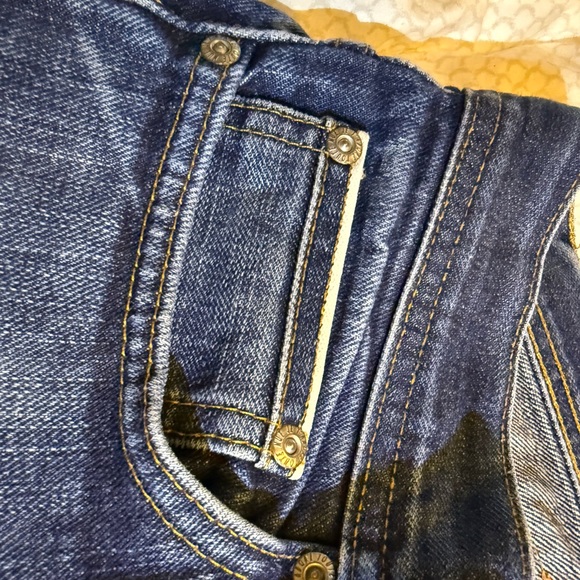 Naked & Famous Weird Guy Left Hand Twill Blue Selvedge Denim Jeans - Picture 14 of 14
